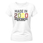 Personalised Year Vintage Birthday Ladies Fit t-shirt