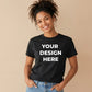 Personalised Your Design Here Printed Ladies T-Shirt
