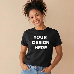 Design Your Own T Shirt with Photo | Personalised Ladies T Shirt