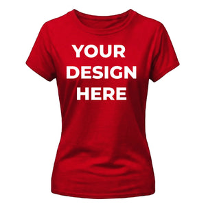 Design Your Own T Shirt with Photo | Personalised Ladies T Shirt