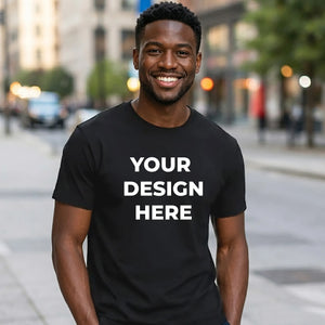 Personalised Your Design Here Printed Unisex T-Shirt