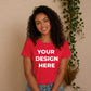 Personalised Your Design Here Printed Unisex T-Shirt