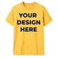 Personalised Your Design Here Printed Unisex T-Shirt