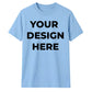 Personalised Your Design Here Printed Unisex T-Shirt