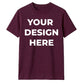Personalised Your Design Here Printed Unisex T-Shirt
