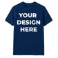 Personalised Your Design Here Printed Unisex T-Shirt