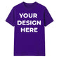 Personalised Your Design Here Printed Unisex T-Shirt