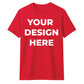 Personalised Your Design Here Printed Unisex T-Shirt