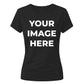 Personalised Your Image Here Printed Ladies T-Shirt