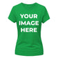 Personalised Your Image Here Printed Ladies T-Shirt