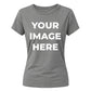 Personalised Your Image Here Printed Ladies T-Shirt