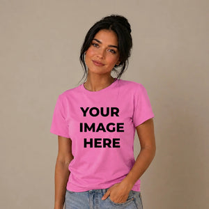 Personalised Your Image Here Printed Unisex T-Shirt