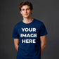 Personalised Your Image Here Printed Unisex T-Shirt