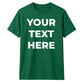 Personalised Your Text Here Printed Unisex T-Shirt