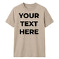 Personalised Your Text Here Printed Unisex T-Shirt