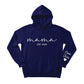 Mama Est year Kids Name Personalised Printed Mother Day Hoodie