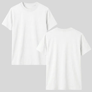 Plain White T shirt | Cotton White Tshirt for Men