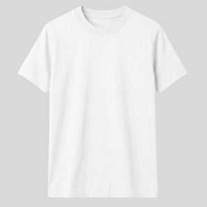 Plain White T shirt | Cotton White Tshirt for Men