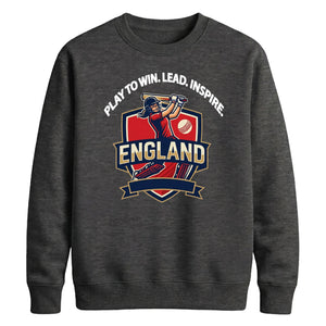 Play To Win Lead Inspire Women Cricket Printed Unisex Sweatshirt T20 Womens World Cup