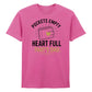 Pockets Empty Heart Full Father's Day Printed Unisex T-Shirt
