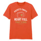 Pockets Empty Heart Full Father's Day Printed Unisex T-Shirt