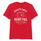 Pockets Empty Heart Full Father's Day Printed Unisex T-Shirt