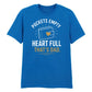 Pockets Empty Heart Full Father's Day Printed Unisex T-Shirt