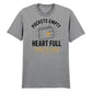 Pockets Empty Heart Full Father's Day Printed Unisex T-Shirt