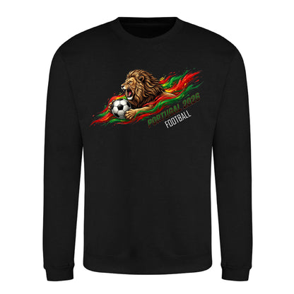 Portugal 2026 Roaring Lion Football Unisex Sweatshirt