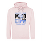 Powerful Master Your Mind Slogan Graphic Unisex Hoodie