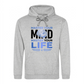 Powerful Master Your Mind Slogan Graphic Unisex Hoodie
