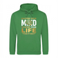 Powerful Master Your Mind Slogan Graphic Unisex Hoodie