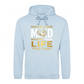 Powerful Master Your Mind Slogan Graphic Unisex Hoodie