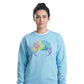 Pride Floral Script Wreath Pride Month Unisex Sweatshirt