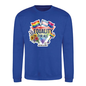 Pride Month Heritage Equality For All Unisex Sweatshirt