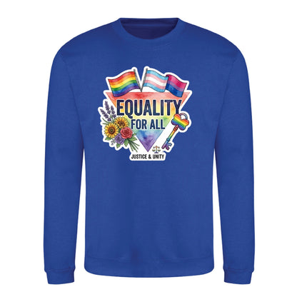 Pride Month Heritage Equality For All Unisex Sweatshirt