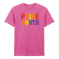 Pride Month Statement Rainbow Typography Unisex T-Shirt Pride Day LGBTQ