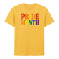 Pride Month Statement Rainbow Typography Unisex T-Shirt Pride Day LGBTQ