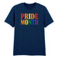 Pride Month Statement Rainbow Typography Unisex T-Shirt Pride Day LGBTQ