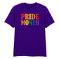 Pride Month Statement Rainbow Typography Unisex T-Shirt Pride Day LGBTQ