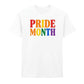 Pride Month Statement Rainbow Typography Unisex T-Shirt Pride Day LGBTQ