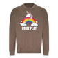 Pride Play Unicorn Clouds Pride Month Unisex Sweatshirt