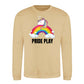 Pride Play Unicorn Clouds Pride Month Unisex Sweatshirt
