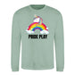 Pride Play Unicorn Clouds Pride Month Unisex Sweatshirt