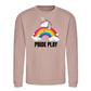 Pride Play Unicorn Clouds Pride Month Unisex Sweatshirt