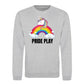 Pride Play Unicorn Clouds Pride Month Unisex Sweatshirt