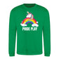 Pride Play Unicorn Clouds Pride Month Unisex Sweatshirt