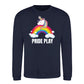 Pride Play Unicorn Clouds Pride Month Unisex Sweatshirt