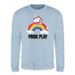 Pride Play Unicorn Clouds Pride Month Unisex Sweatshirt