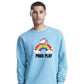Pride Play Unicorn Clouds Pride Month Unisex Sweatshirt